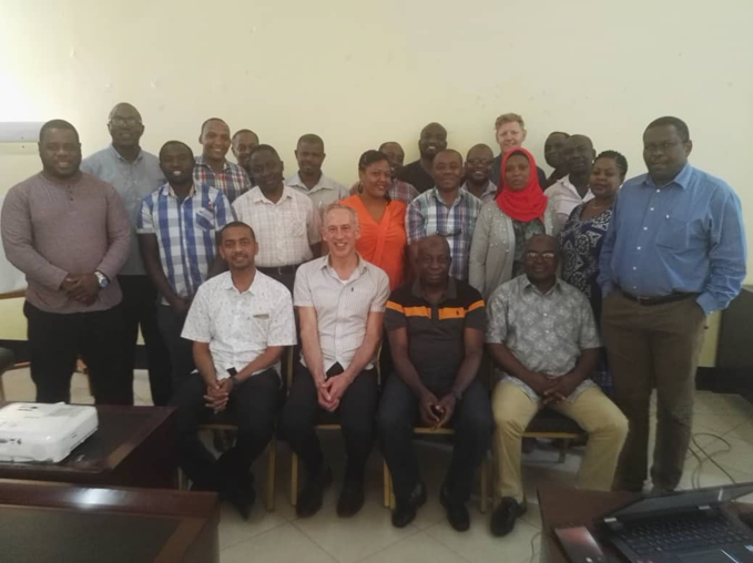 Workshop participants in Morogoro in  May 2018, Tanzania